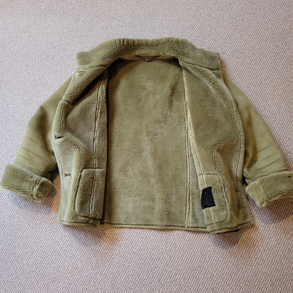 Fuchs Schmitt Cozy Winter Coat in soft green, size 8 - Picture 7 of 8